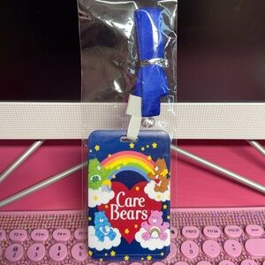 CareBears badge I.D. And lanyard